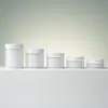 Comercio electrónico transfronterizo, en stock, envases tipo flip-top con acabado mate y pinzas, frascos para discos de algodón con cucharas, frascos para crema y empaques de discos de algodón con ácido salicílico