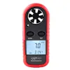 Huitianyi Wt816 Mini Medidor Digital Portátil de Velocidad del Viento Instrumento Medidor de Velocidad del Viento y Temperatura Anemómetro
