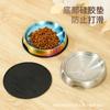 Utensílios para Comida de Pet, Antiderrapante e Anti-Tombamento, Tigela de Aço Inoxidável para Gatos, Fonte de Água para Cães Pequenos, Novos Suprimentos para Pets