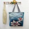 Nova Bolsa de Tecido com Fio de Ouro de Lado Único Estilo Transfronteiriço, Fornecimento de Comércio Exterior, Bolsa de Ombro Feminina Fashion, Bolsa de Compras, Bolsa de Ombro de Lona Artística