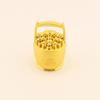 Cubo tipo cobre de juguetes lingotes de oro Decoración de escritorio para sala de estar de oficina de oro diario Regalos de oficina de oro