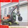 Gancho máquina garra garra garra madeira hidráulico elétrico controle rotativo garra madeira garra garra 60 escavadeira garra madeira garra garra
