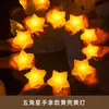 Accesorios para la Actuación del 1 de Junio de Niños de Preescolar Luces de Estrella Luminosas de Mano para Muñeca Decoración de Atmósfera para Escenario y Baile