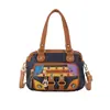 Bolso bandolera de personalidad de nicho retro vintage con conejito nuevo y lindo 2 para chica hot de subcultura
