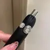 Anel Antigo Prateado com Imitação de Zircônia para Mulheres, Design de Nicho com Estilo de Corte Retrô, Anel para Dedo Indicador com Sensação de Luxo Leve e Alto Padrão