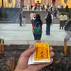 Billetera Portátil para Teléfono Móvil Año de la Serpiente Lingyin con Tarjeta y Dinero de los Cinco Emperadores para Atraer Riqueza y Buena Suerte Funda para Teléfono Móvil Manjushri Wenchang
