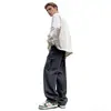 Comercio Exterior Transfronterizo Pantalones Anchos de Pierna Recta con Caída Estilo Americano de Moda Talla Grande para Hombre, Jeans Sueltos de Marca Genial Estilo Callejero