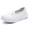 Nuevo Estilo Otoño Zapatos de Enfermera para Mujer Suela Suave Transpirables Resistentes al Olor Cómodos para los Pies que No se Cansan Antideslizantes Versátiles Suela Gruesa Zapatos de Trabajo para el Sector Médico y de la Salud