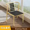 Conjunto de Mesa e Cadeiras de Chá para Lazer ao Ar Livre em Varanda para Vila de Jardim, Mesa e Cadeiras Pequenas Simples para Chá ao Ar Livre Doméstico, Cadeiras de Lazer