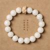 Caja de rosario de semillas de bodhi color amarillo leche bodhi desgastado original cuentas de boj cuentas de loto pulsera de un círculo pulsera de flor flotante