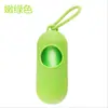 Bolsas para Caca de Mascota, Bolsas de Color Sólido Impresas para Desechos de Mascota, Bolsas de Limpieza para Caca, Bolsas Portátiles para Caca de Perro para Pasear