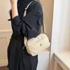 Bolso de Moda para Mujer 2026, Bolso Cruzado Multicapa Ligero, Versátil para el Trabajo, Bolso de Hombro Simple de Tela de Nylon para Exteriores para Mujer