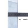 1-8cm spot nylon preto e branco dupla face lixado espessado elástico atacado macio largo borracha elástica cinto cós