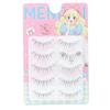 Menglu W-68 simulação sobrenatural transparente haste novato inteiro uma peça de enxerto de cabelo de fada Barbie cílios postiços feminino
