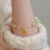 Colección de Dos Generaciones de Pulseras de Loto para Mujeres, Novias, Estudiantes, Lujo Accesible Estilo Ins Diseño de Nicho, Regalos Versátiles