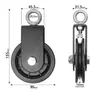 Accesorios para Equipo de Fitness Polea Entrenador Integral Multifuncional Polea Polea Grande de Pájaro Volador Equipo de Fitness Rueda de Plástico