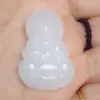 Vidrio Taobao jade Hetian jade B productos colgante de jade blanco colgante de jade blanco Jade Blanco GuanYin colgante de jade
