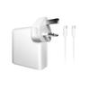 Transfronterizo Adecuado para Adaptador de Corriente para Portátil Apple macbook Computadora PD100W Tipo C Cabezal Europeo, Americano, Británico y Australiano