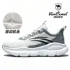 Zapatos western de camello para hombre, zapatos deportivos de suela gruesa de talla grande transfronterizos, amortiguados y receptivos, zapatillas de correr cómodas, zapatos casuales transpirables y versátiles