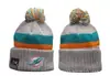 Novo Boné de Futebol 49ers para Outono e Inverno, Gorro de Tricô Quente Unissex com Bordado