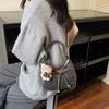 Bolso de Mano de Alta Gama para Mujer, Nuevo Estilo Invierno 2025, Bolso de Hombro Moderno Estilo Coreano, Bolso Cruzado con Lazo, Bolso Versátil para el Brazo