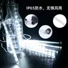 Luces de Cadena de Lluvia de Meteoros LED para Exteriores Impermeables Solares Decoración para Jardín y Árboles Luces Festivas Proyecto de Iluminación Luces de Ambiente