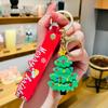 Creativo llavero de coche de dibujos animados de reno de Navidad muñeco de nieve colgante de bolsa ins exquisitos pequeños regalos para hombres y mujeres venta al por mayor