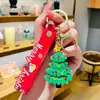 Muñeco de Santa Claus creativo y exquisito, caricatura linda, colgante para mochila escolar, llavero de coche, un par de pequeños regalos al por mayor