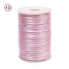 Línea 5 Hilo Tejido a Mano de 2.5 mm Seda Coreana Cuerda Roja Collar Pulsera Cadena para la Cintura Hilo de Joyería Hilo Anudado Chino Multicolor