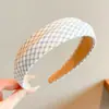 Diadema Melard pequeña estilo Chanel de copa alta para mujer, diadema elegante retro para uso diario que hace que la cara se vea más pequeña, accesorio para el cabello