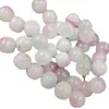 Flor de Melocotón Jade Passepartout Jade Cuentas Sueltas Rosa Morado Cuentas Tipo Antiguo Jade Cuentas Sueltas DIY Pulsera Collar Accesorios de Joyería Cuentas