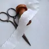 Material de passamanaria de renda bordada em algodão dupla face com 3CM de largura, margarida colorida de cinco furos, para roupas, acessórios de cabelo, materiais de decoração DIY