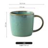 Taza de cerámica de estilo japonés con cambio de horno, para el hogar, restaurante, tienda de comida japonesa, taza de té retro, taza creativa para beber, taza de café al por mayor