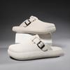 Cross-border plus size Fashion Baotou Masculino Verão Novo Casal Sandálias Casuais Meio-sags Lazy One-step Birkenneth Sapatos