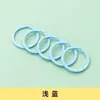 Llavero colorido pintado de 30 mm, aro de hierro color caramelo, accesorio para llavero, aro redondo, material para joyería DIY