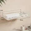 Suporte de Parede para Roteador Conjunto de Suportes de Parede para Set-Top Box Suporte Fixo de Parede Sem Perfuração Suporte de Armazenamento Wifi