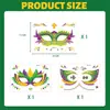 Pegatinas de Tatuaje de Nuevo Carnaval Transfronterizas, Maquillaje Facial de Festival Celebración Desfile de Mascarada de Belleza