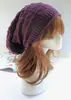 Sombrero Romboide Triángulo Amazon Estilo Coreano Otoño e Invierno Lana Sombrero de Mujer Gorra Apilada Gorra de Punto Gorro de Punto