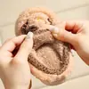 Pantuflas de algodón de invierno para niños y niñas, con temática de dibujos animados, para interior, forradas de felpa, cálidas y antideslizantes, disponibles en stock