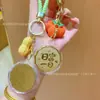 Llavero del Festival de Medio Otoño de Oro Puro 999, Colgante de Oro con Símbolos de Buena Suerte, Cadena Creativa para Teléfono al por Mayor