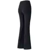 Pantalones de yoga micro campana cintura alta leggings campana ropa exterior pantalones de tiburón levantamiento de glúteos fitness danza adelgazante pantalones campana deportivos