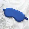 Antifaz de Seda Artificial Transfronterizo para Dormir, Estilo Elástico para la Hora de la Siesta, Máscara de Protección Ocular Bloqueadora de Luz, Soporta OEM/ODM, Suministro en Stock