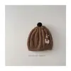 2025 Nuevo Boina de Punto Súper Linda para Niños, Gorro Pulóver de Moda para Bebé, Gorro de Lana Lindo para Salir