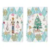 Paños de limpieza creativos temáticos de Navidad para Amazon transfronterizo, paños para el hogar, la cocina y la mesa de comedor, paños de cocina y toallas decorativas de Navidad