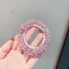 Elástico de Cabelo de Cristal de Alta Qualidade para Mulheres, Alta Elasticidade, Sem Danos ao Cabelo, Corda de Cabelo com Contas Resistente, Acessório de Cabelo Elegante