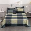 Sábana de una pieza engrosada de sarga, sábanas lijadas, dormitorio de estudiante, cama individual, funda nórdica doble sencilla de estilo nórdico para las cuatro estaciones