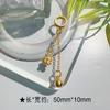 Cadena Colgante Zakiram de Diamante Incrustado en Oro Antiguo Pulsera Tobillera a Juego para Pareja Hecha a Mano DIY Accesorios al por Mayor