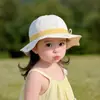 Nuevo Sombrero para Bebé, Estilo Primavera y Otoño, Sombrero de Pescador de Cubo Lindo y Elegante con Visera, Sombrero de Pescador de Cubo Ajustable para Exteriores