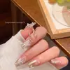 Pendientes pequeños y sencillos con forma de serpiente para mujer, bonitos pendientes de temperamento Joker, joyería de moda de alta calidad al por mayor