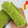 Bola de lana gruesa de terciopelo dorado de chenilla, hilo para tejer, gorro, bufanda, suéter, muñeca, ganchillo, zapatos, bolsa de material tejido de bricolaje